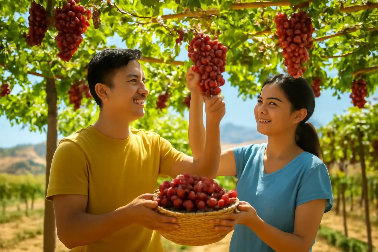 Đặc sản Ninh Thuận cũ nay thuộc Khánh Hòa: nho, táo, tỏi và hơn thế