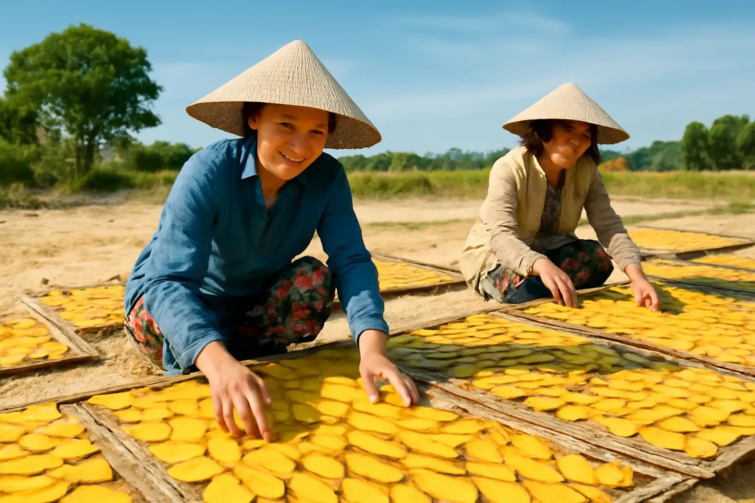 Đặc sản Quảng Trị mới (gồm Quảng Bình cũ): khoai deo, hồ tiêu, cháo canh