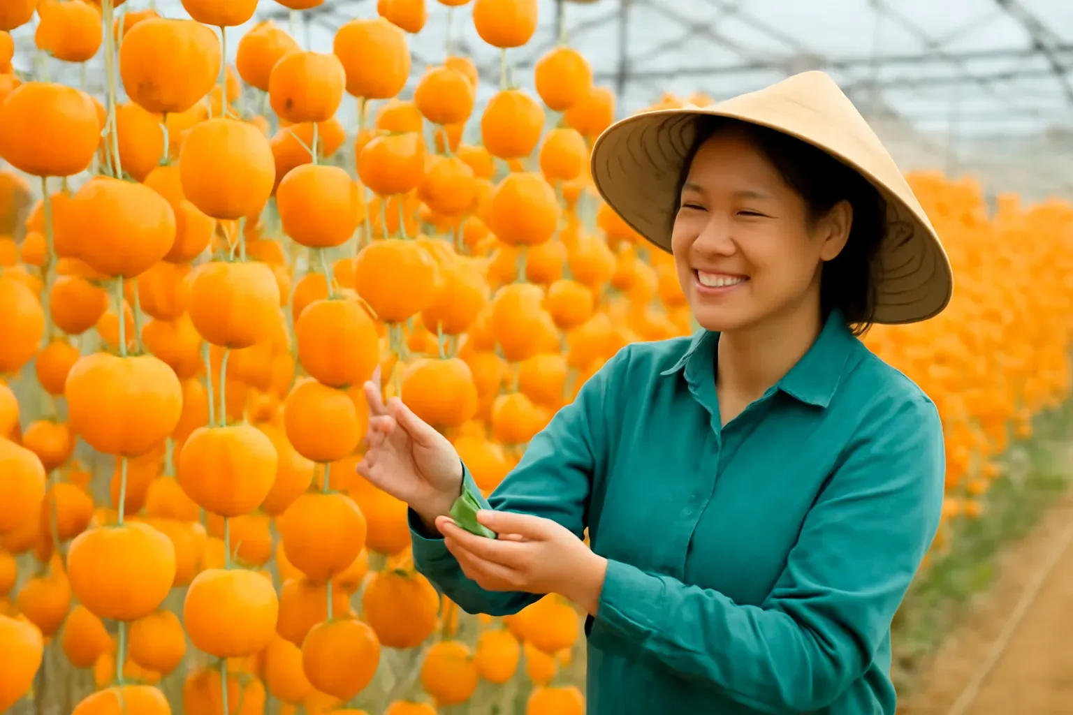 Hồng treo gió và hồng sấy dẻo Đà Lạt: phân biệt hàng thật, hàng nhập