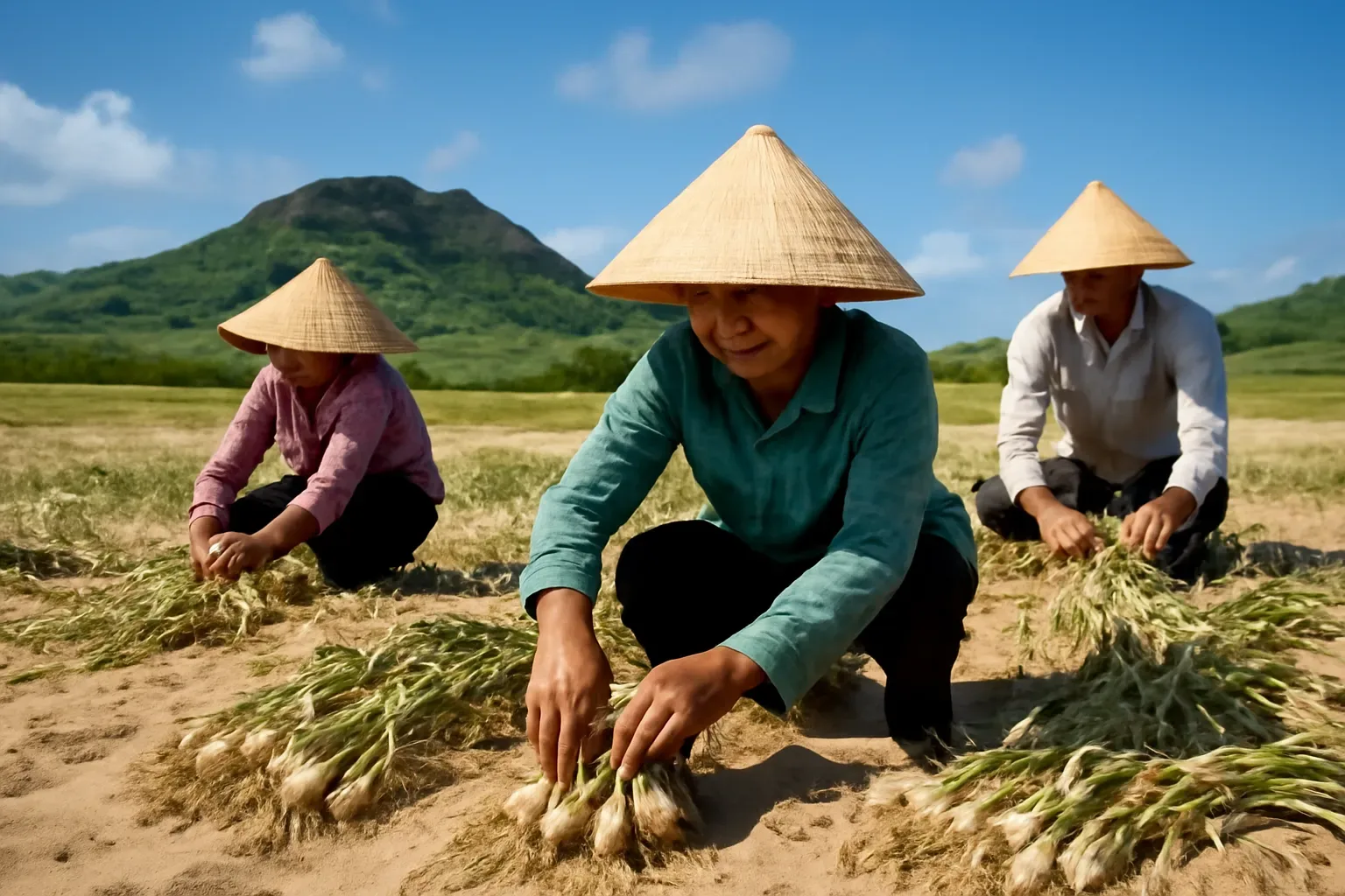 Tỏi Lý Sơn thật và tỏi trà trộn: cách phân biệt trước khi mua